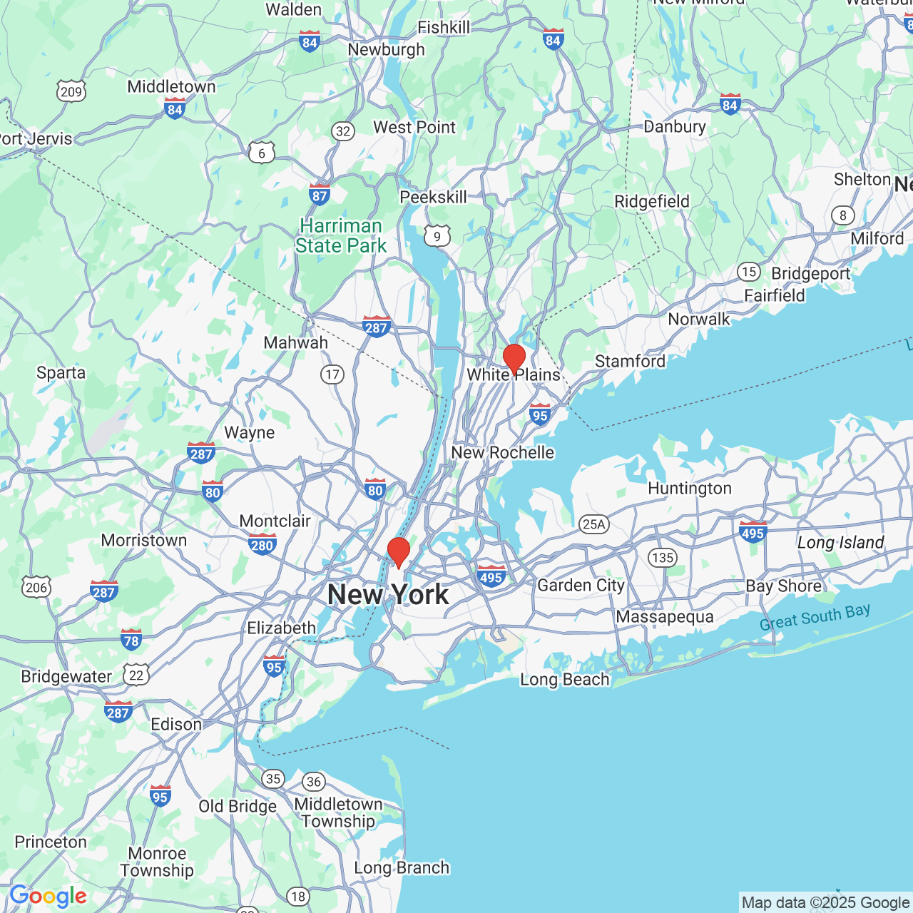 Google map image of our locations